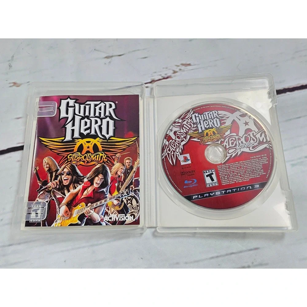 Guitar Hero Aerosmith Sony PlayStation 3 PS3 Game Activision